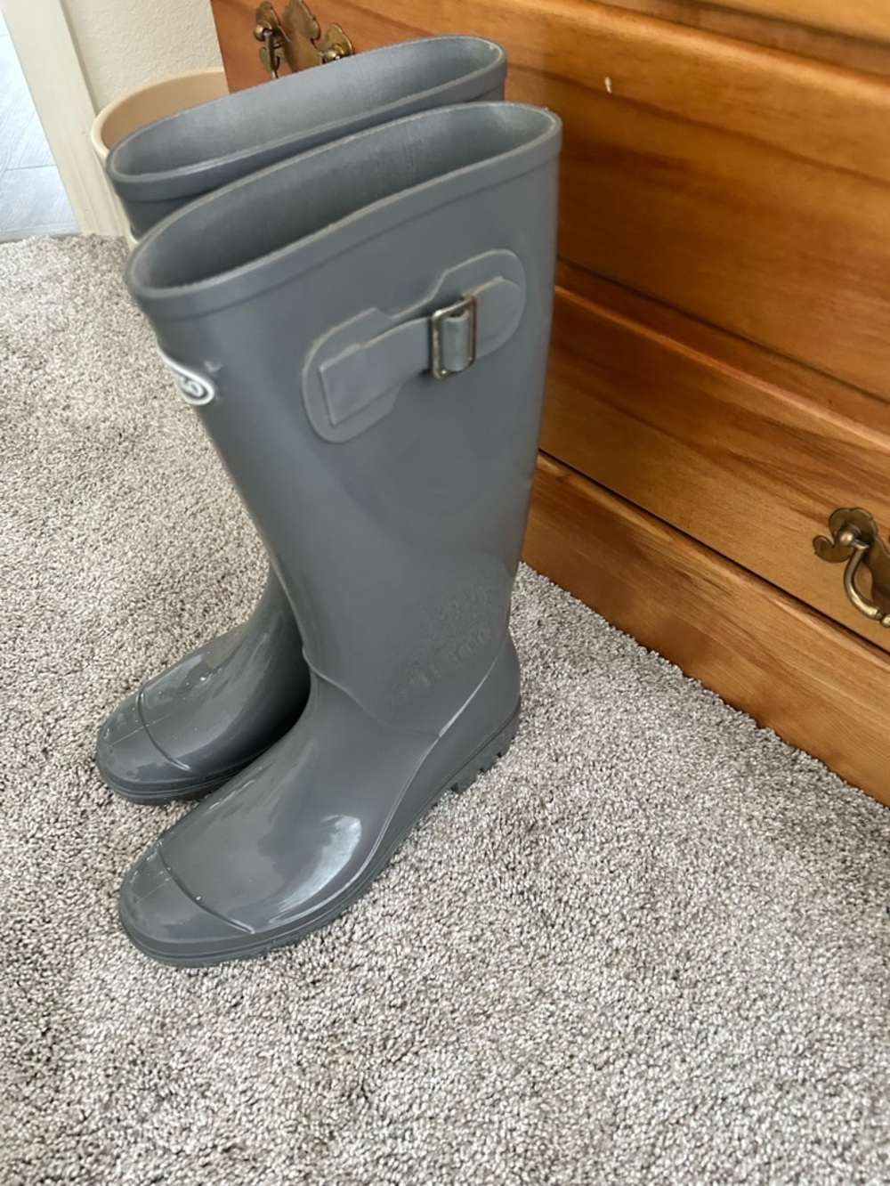 DKSUKO Rain Boots Gray  7